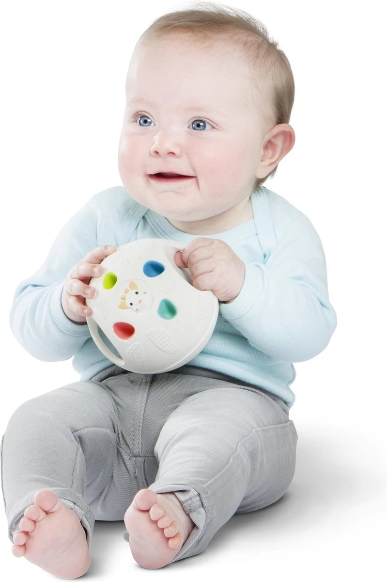 Sophie De Giraf - So Pure - Speelbal - Senso Ball - 100% Natuurlijk Rubber - Afbeelding 4