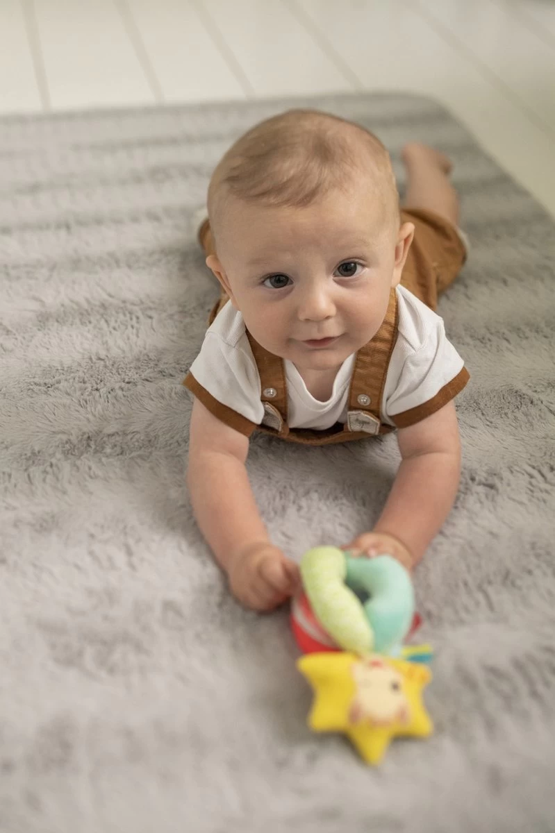 Sophie De Giraf - Rammelaar - Stoffen Balletjes Rammelaar - Afbeelding 2