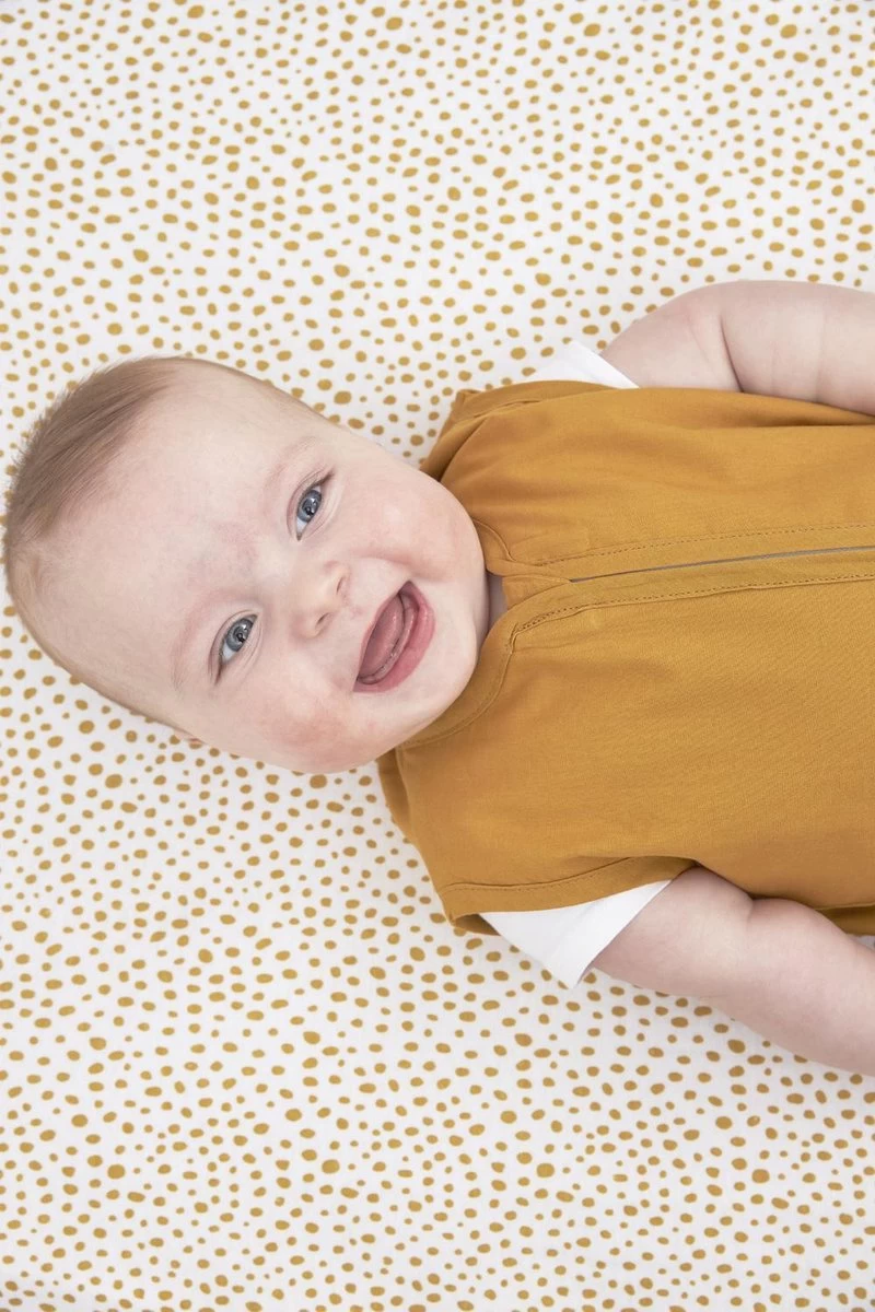 Meyco Cheetah Hoeslaken Juniorbed - Honey Gold - 70x140/150cm - Afbeelding 3