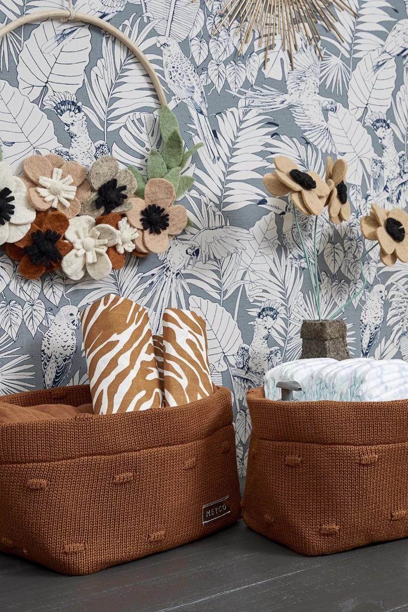 Meyco Commodemand Knots - Camel - Medium (26x19x16cm) - Afbeelding 4