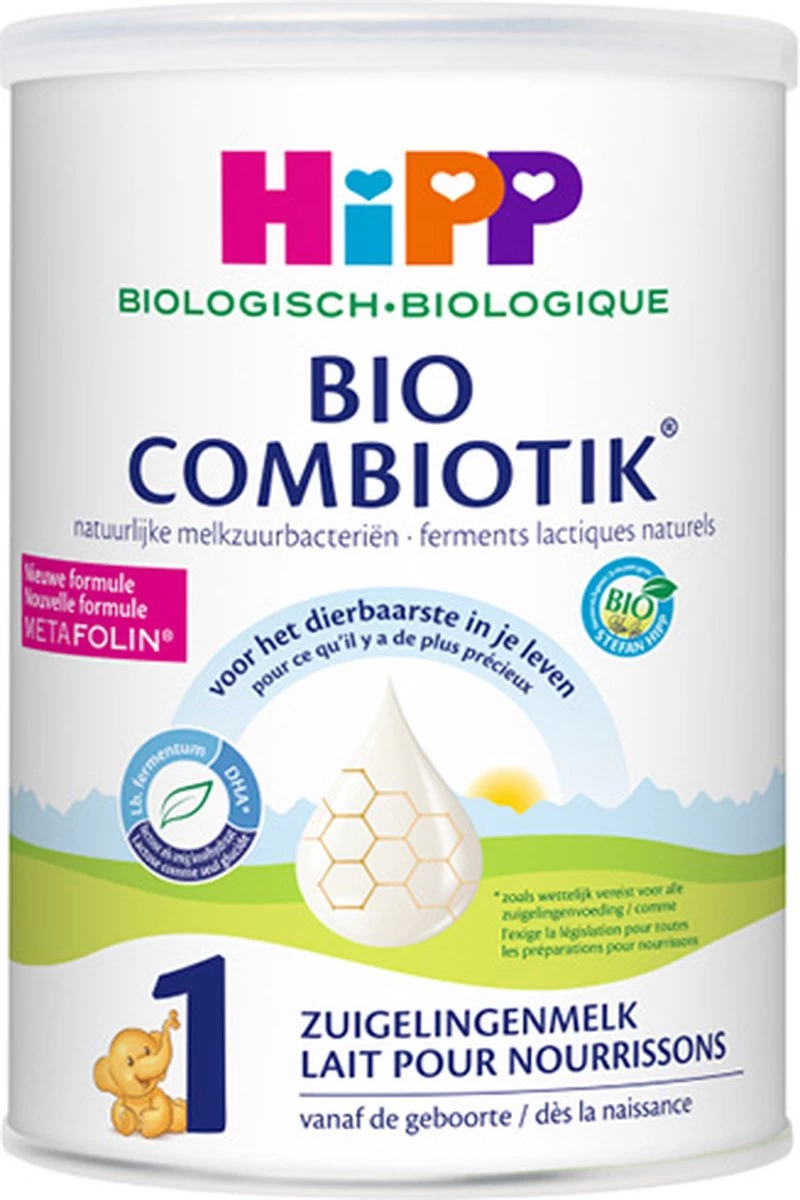 HiPP 1 Bio Combiotik Zuigelingenmelk - 800gr (vanaf De Geboorte)