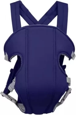 Baby Draagzak Blauw - Baby Carrier – Baby Drager Max. 15 Kg - 2 Tot 18 Maanden - Ergonomisch - Baby Draagdoek - Heupdrager - Steundrager Baby