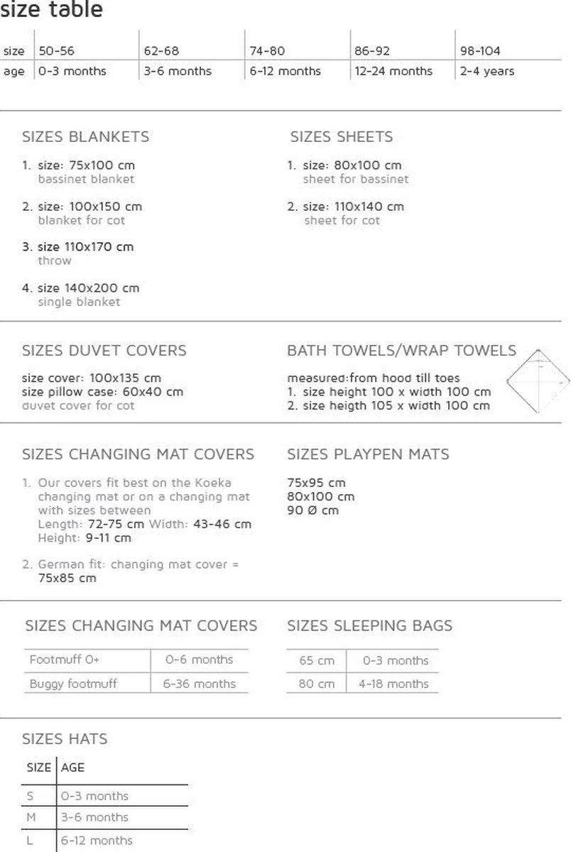 Koeka Baby Lakentje Ledikant Ruffle - Wit 110x140cm - Afbeelding 7