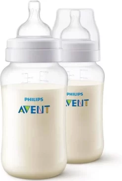 Philips Avent - Anti Koliek Babyfles - 330 Ml - 3+M - 2 Stuks