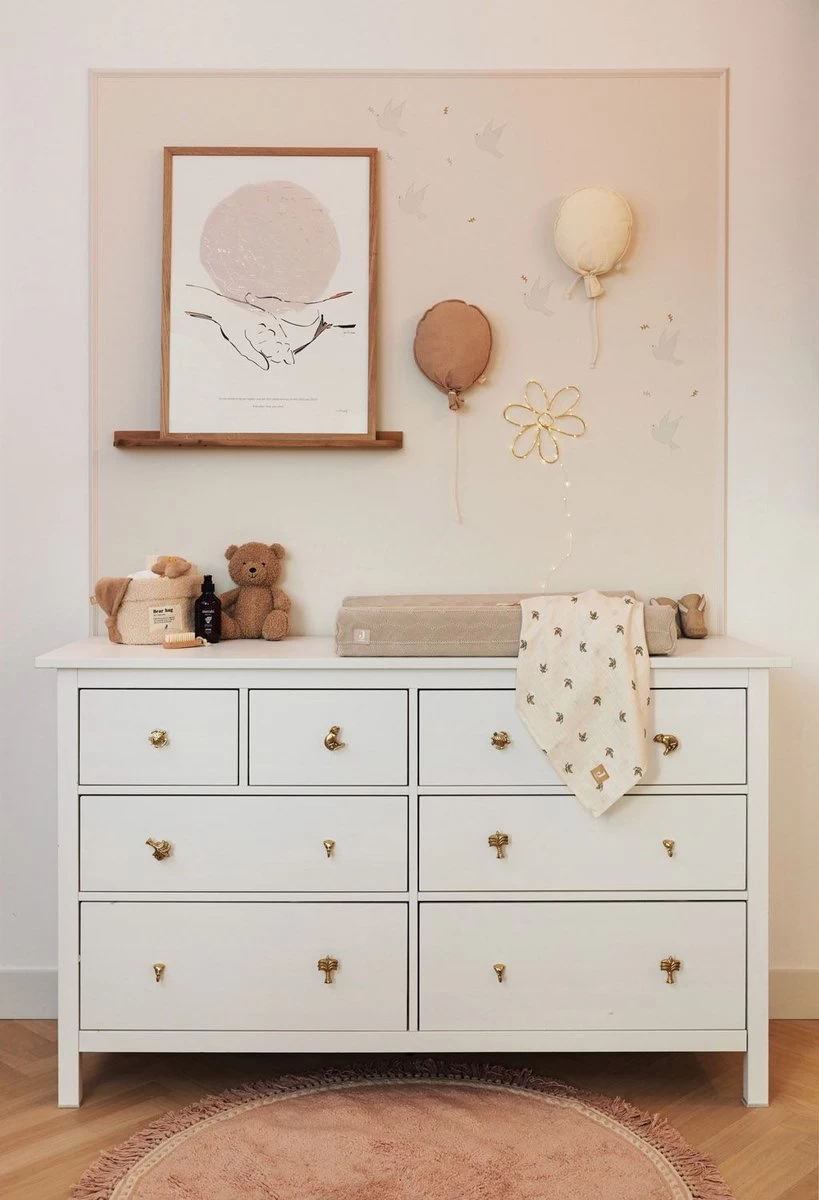 Jollein Hydrofiele Doek 115cm Rosehip 2pack - Afbeelding 9