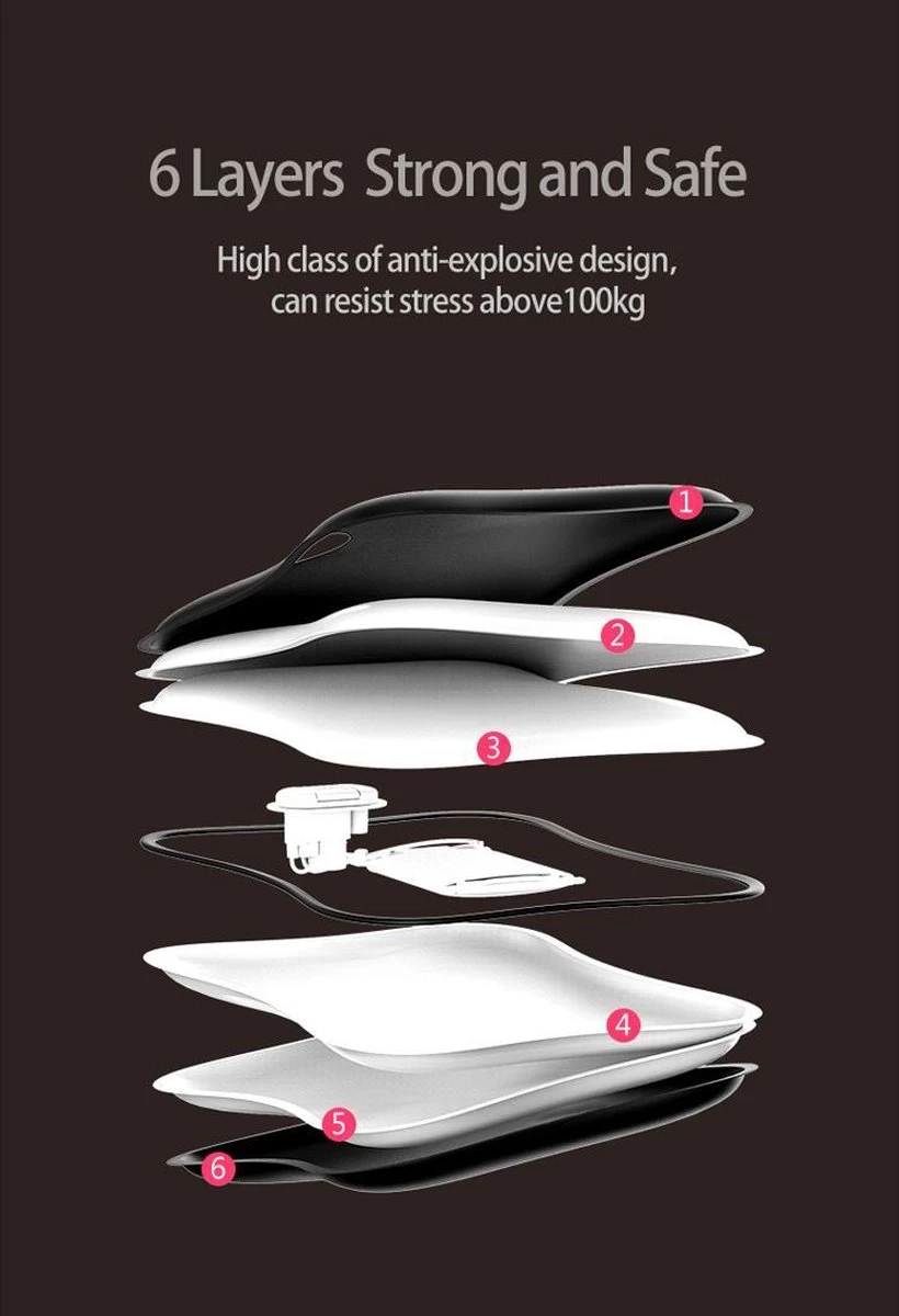 Living Needs Babykruik - Elektrische Kruik – Kruik - Roze. - Afbeelding 2