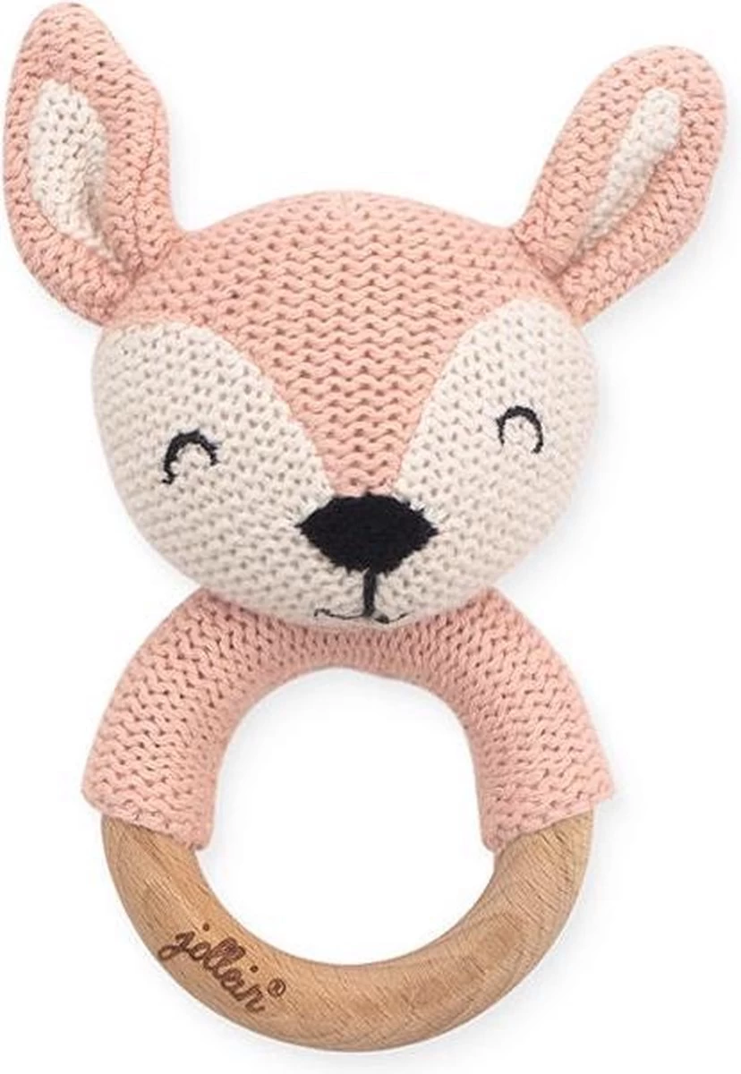 Jollein Bijtring Deer - Pale Pink - Afbeelding 7