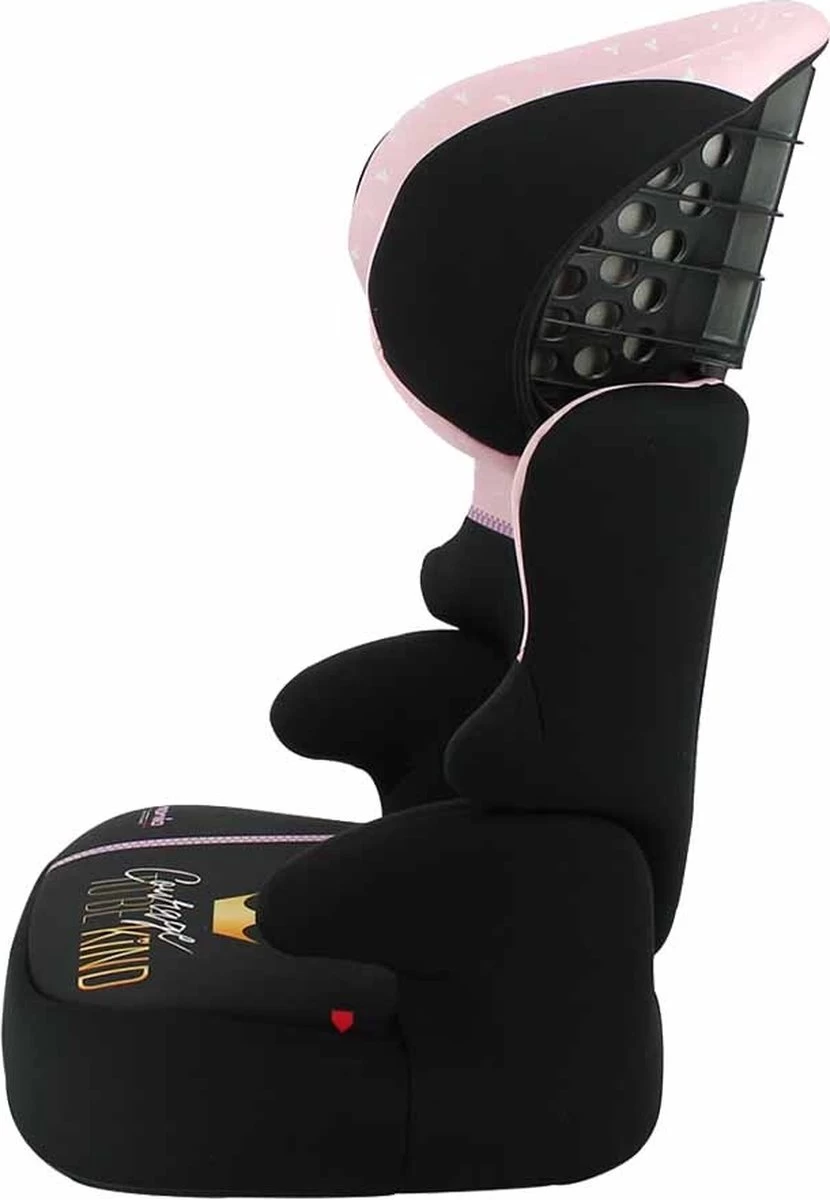 Disney - Autostoel Befix - Goed Getest ANWB - Groep 2/3 - Van 15 Tot 36 KG - Nieuwste Disney PRINSES Design - Zwart, Roze - Afbeelding 3