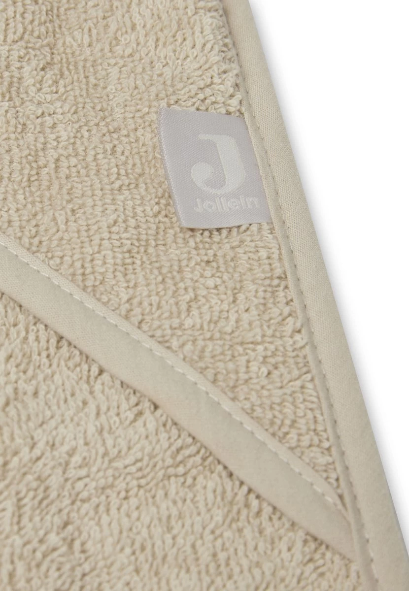 Jollein Badcape Badstof 75x75cm - Nougat - Afbeelding 12