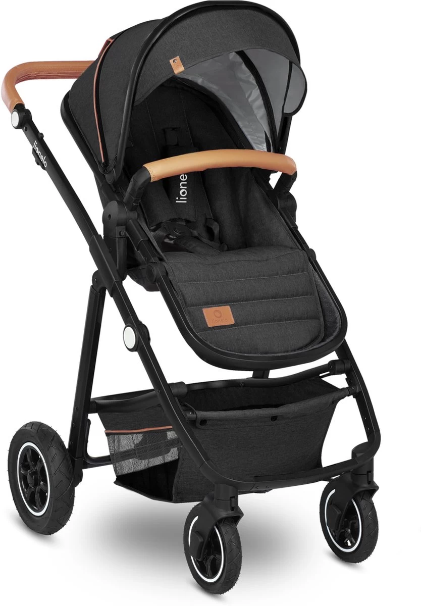 Lionelo Amber 3in1 - Kinderwagen - XXL SET - Incl. Autostoel - 0-22kg - Afbeelding 20
