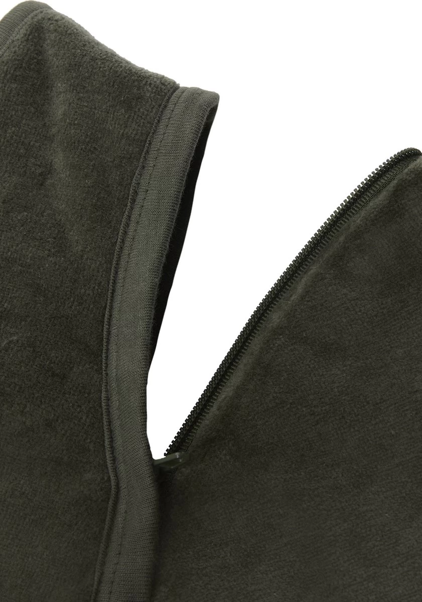 Jollein Baby Winterslaapzak Met Afritsbare Mouw 70cm Velvet - Leaf Green - Afbeelding 8