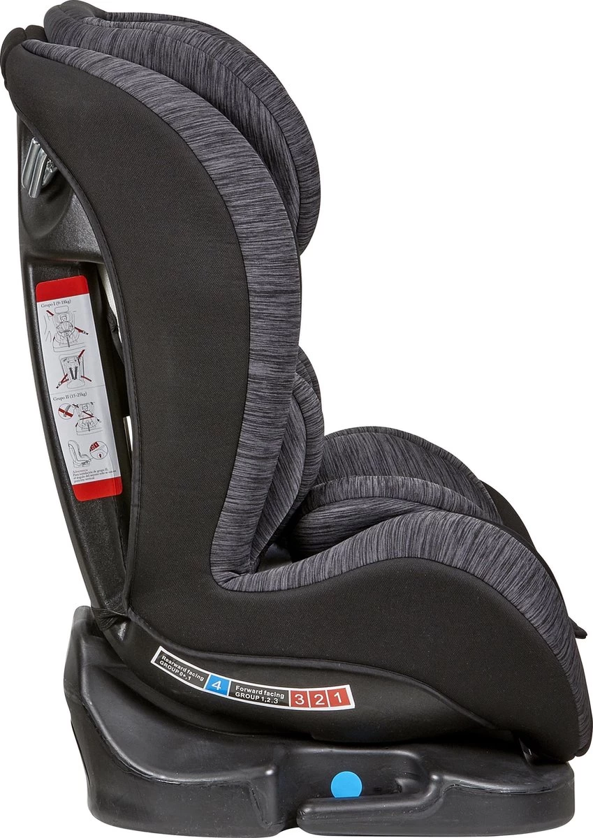 Novi Baby® - Autostoel - Tobias Pro - Black /Grey - (0-36kg) - Afbeelding 5