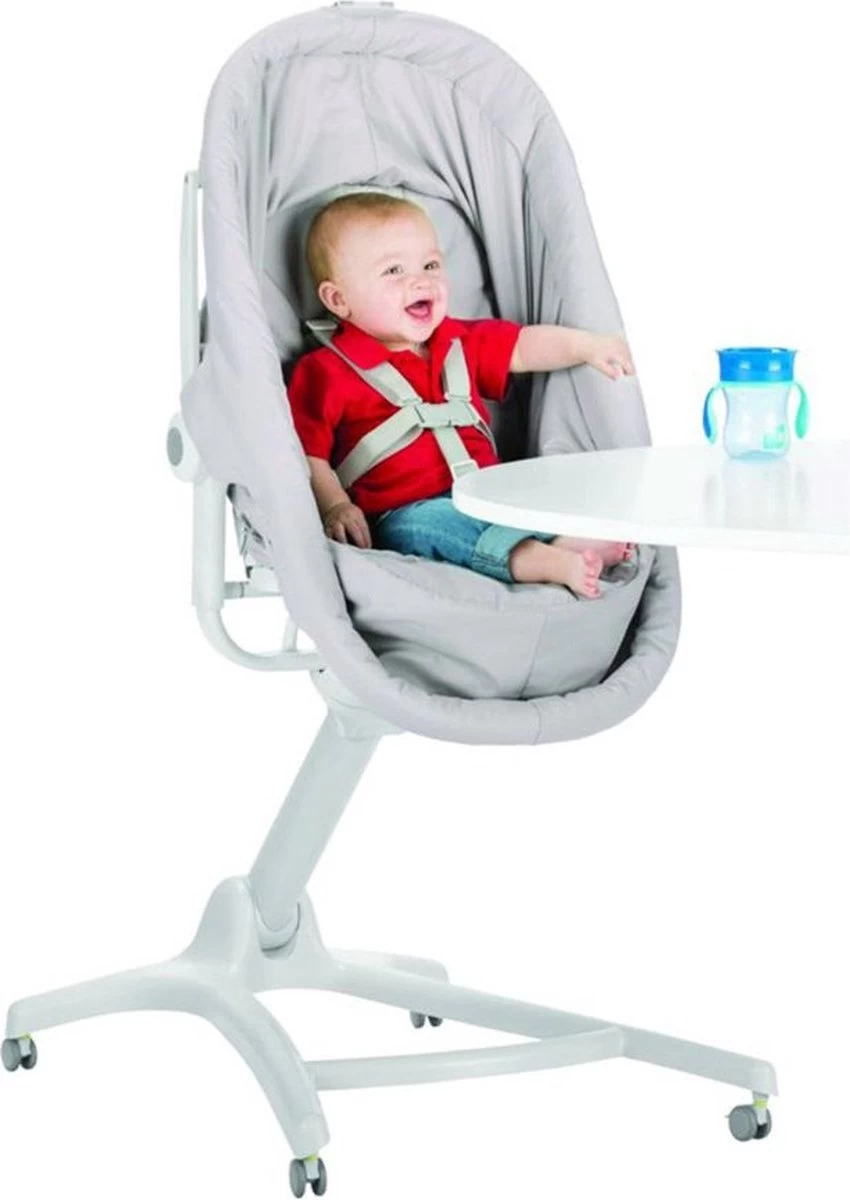 Chicco Baby Hug 4-in-1 Wieg - Met Speelboog - Babygym - Glacial - Afbeelding 8