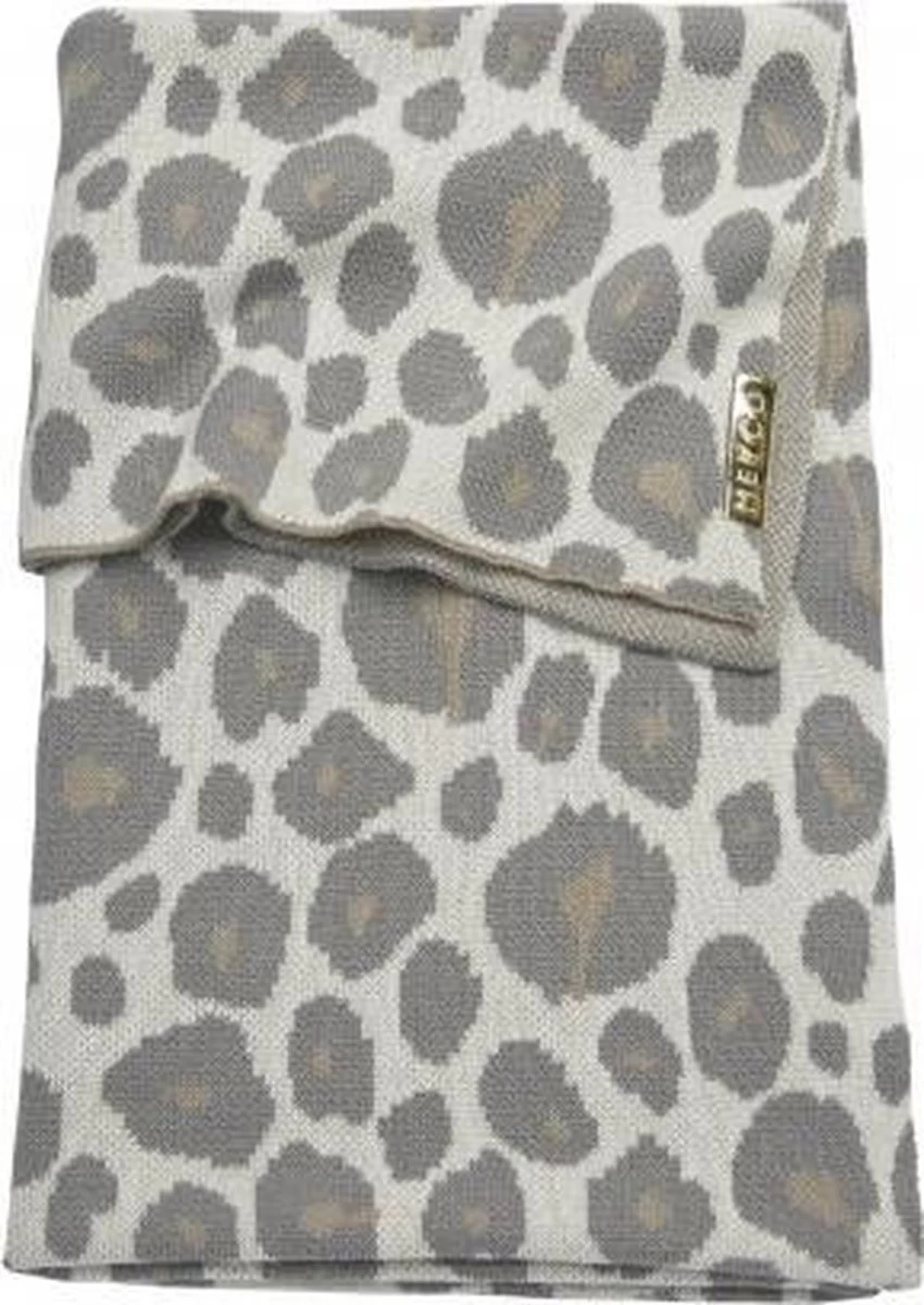 Meyco Panter Wiegdeken - 75x100 Cm - Neutral