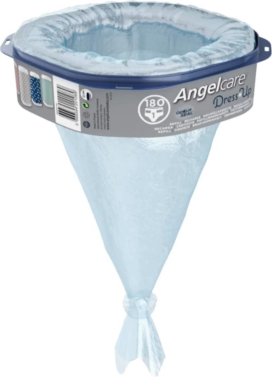 Angelcare DressUp Navulverpakking Luieremmer - 1 ROL - Afbeelding 8