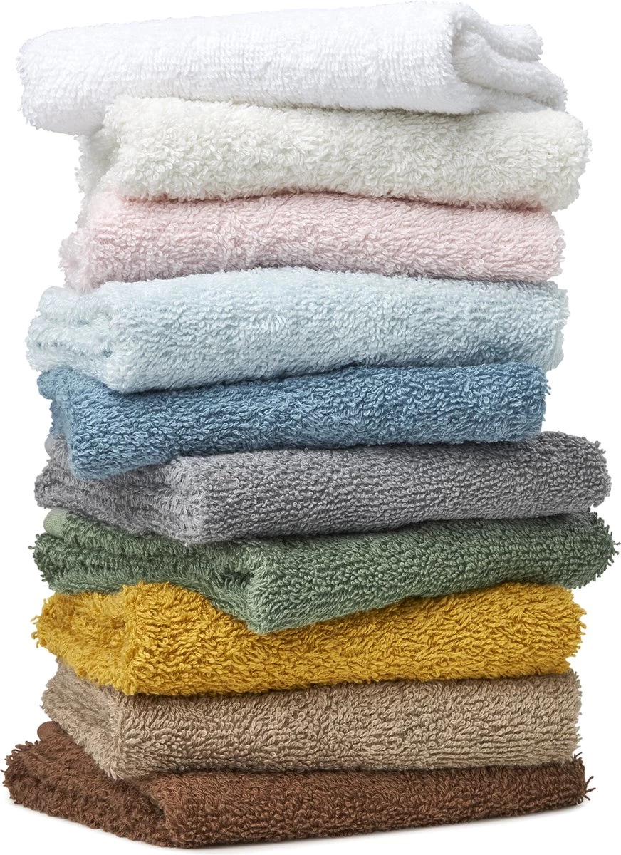 Meyco Badcape Basic Badstof - Denim - 75x75cm - Afbeelding 3