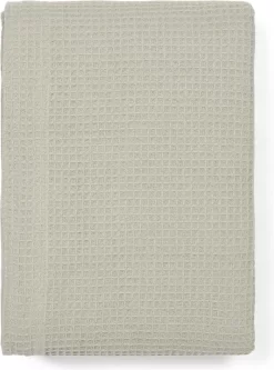 Damminga Wafel Ledikant Deken - Grijs - 100x150cm