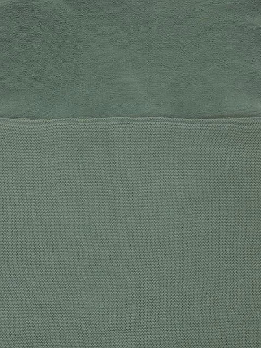 Jollein Voetenzak Voor Autostoel & Kinderwagen - Basic Knit - Forest Green - Afbeelding 6