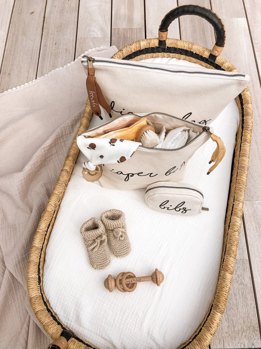 Luieretui | Luiertas | Luier Tasje | Diaper Bag | Maat M | Ivy And Soof - Afbeelding 2