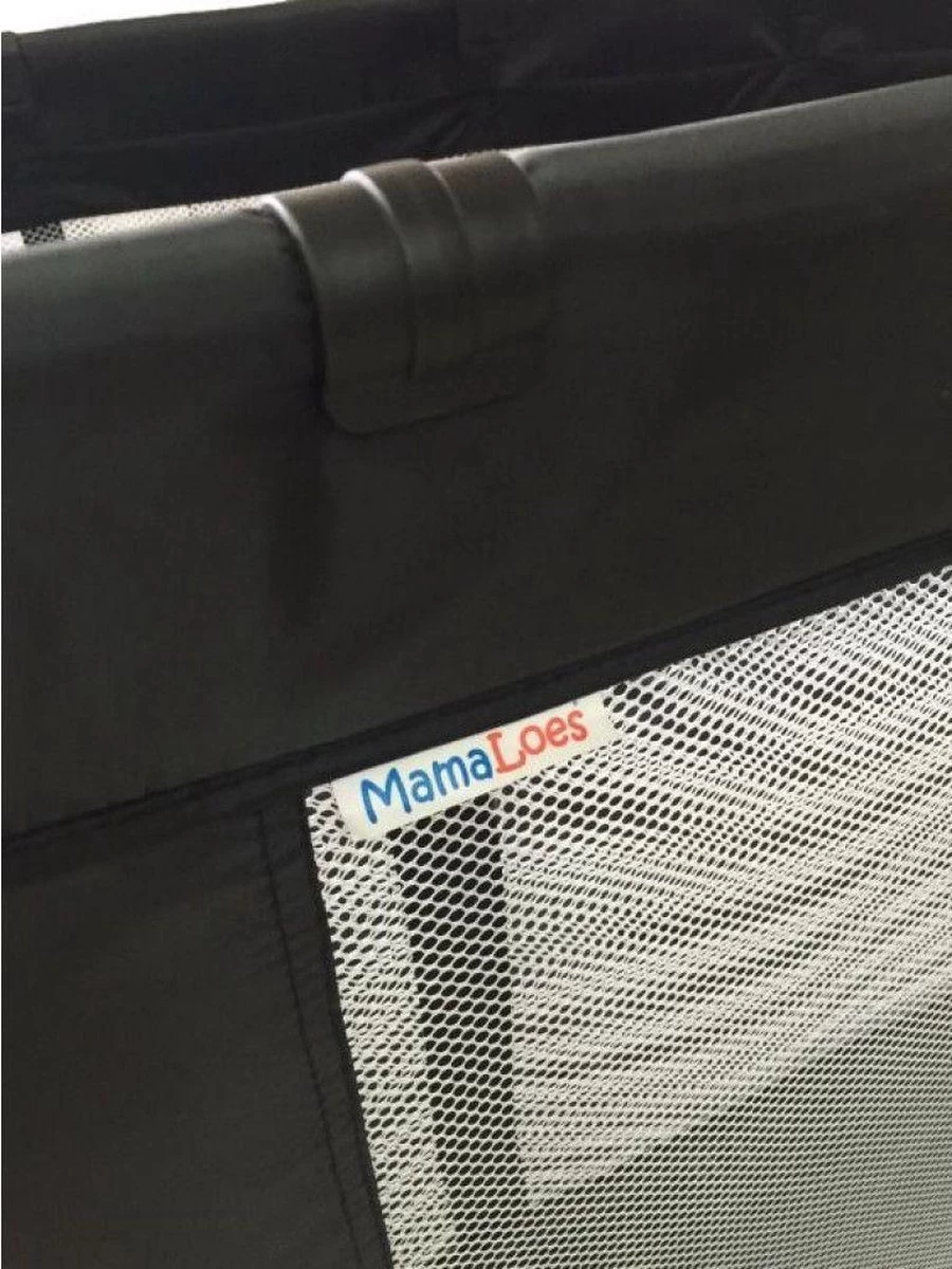 Ding Campingbedje - Zwart - 120x60 Cm - Reisbedje Inclusief Bodemmatrasje - Afbeelding 12