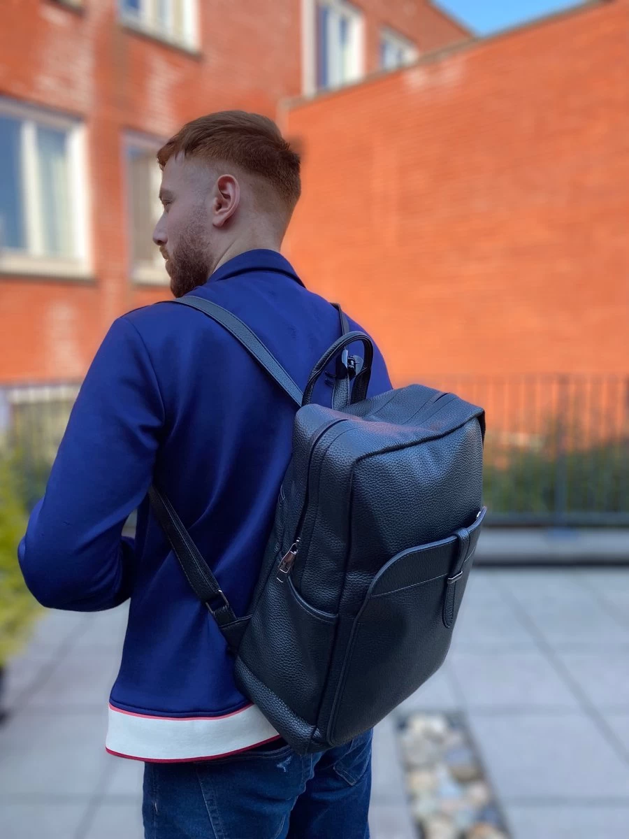 Sivayes Lilly - Modern - Luiertas - Rugzak - Met Isolerende Flessenhouder - Zwart - Afbeelding 4