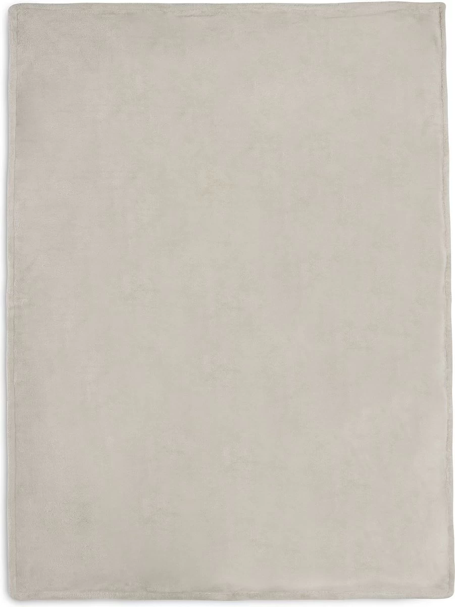 Jollein Baby Deken Wieg 75x100cm Basic Knit - Nougat/Fleece - Afbeelding 5