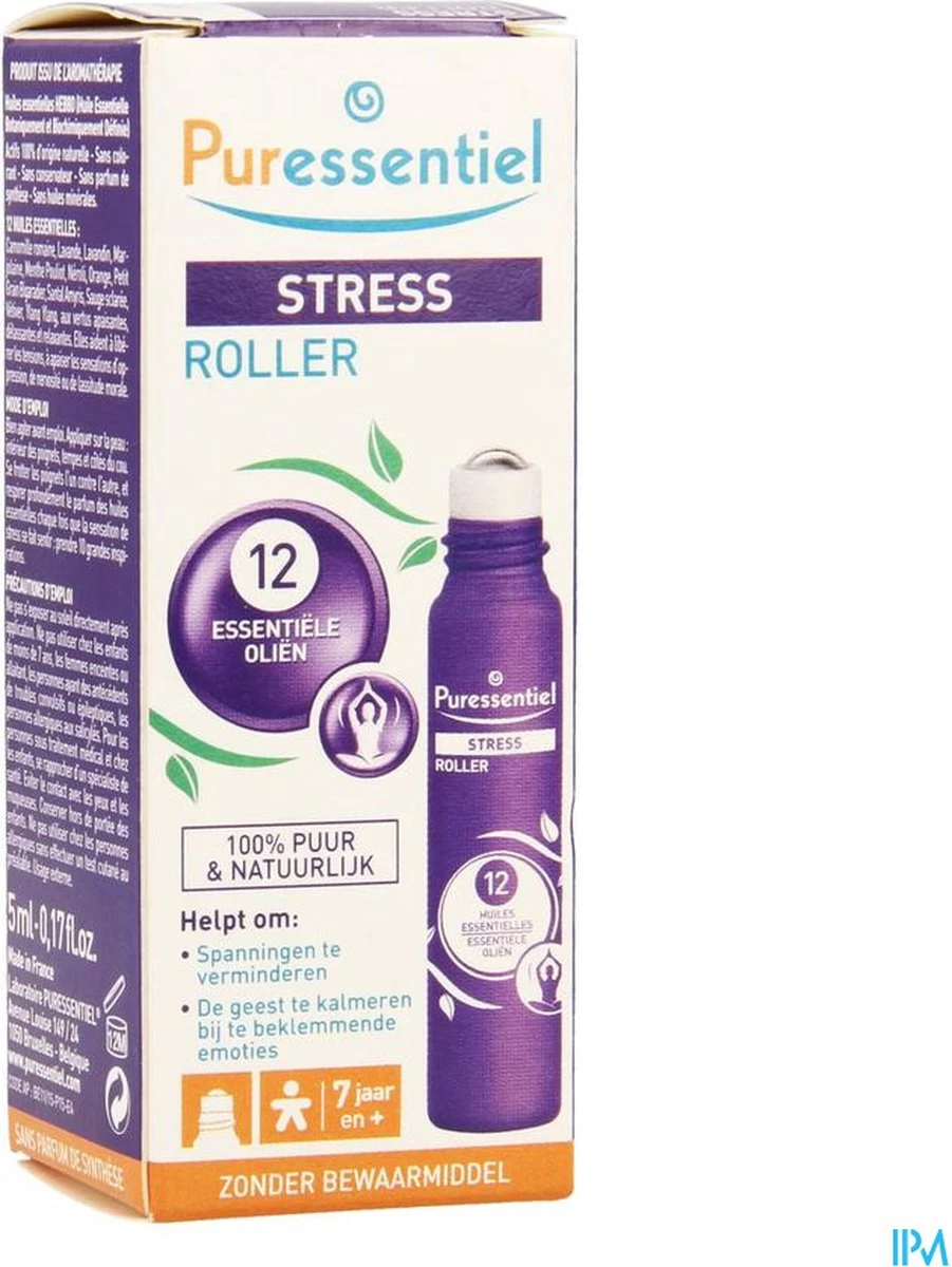Puressentiel Stress Roller 5 Ml - Afbeelding 3
