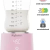 MyBambini's Bottle Warmer Pro™ - Draagbare Baby Flessenwarmer Voor Onderweg - Roze - Geschikt Voor AVENT Philips, Chicco & Dodie