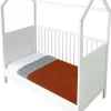 Prénatal Ledikant Huisje - Babykamer Accessoires - Babybed 60 X 120cm - Wit