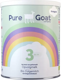 Pure Goat Company - Opvolgmelk 3 - Biologische Flesvoeding Op Basis Van Volle Geitenmelk - 800 Gram