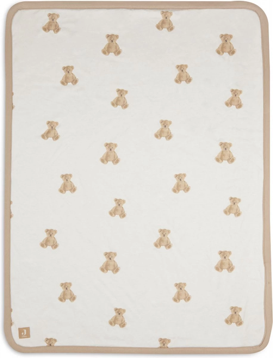 Jollein Baby Deken Ledikant Jersey 100x150cm - Teddy Bear - Afbeelding 14