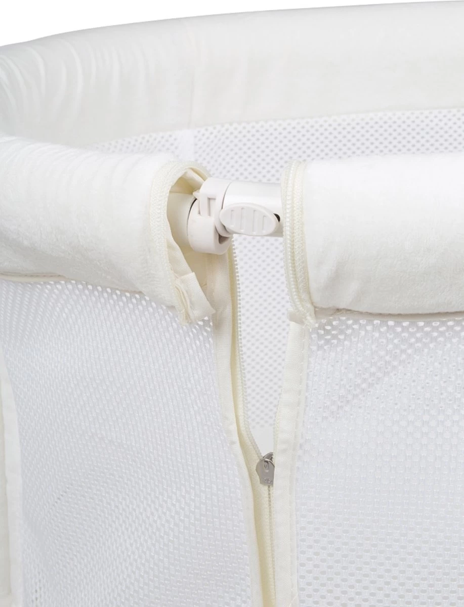 BabyGO Co Sleeper Wieg Met Schommelfuntie Amila Creme - Afbeelding 5