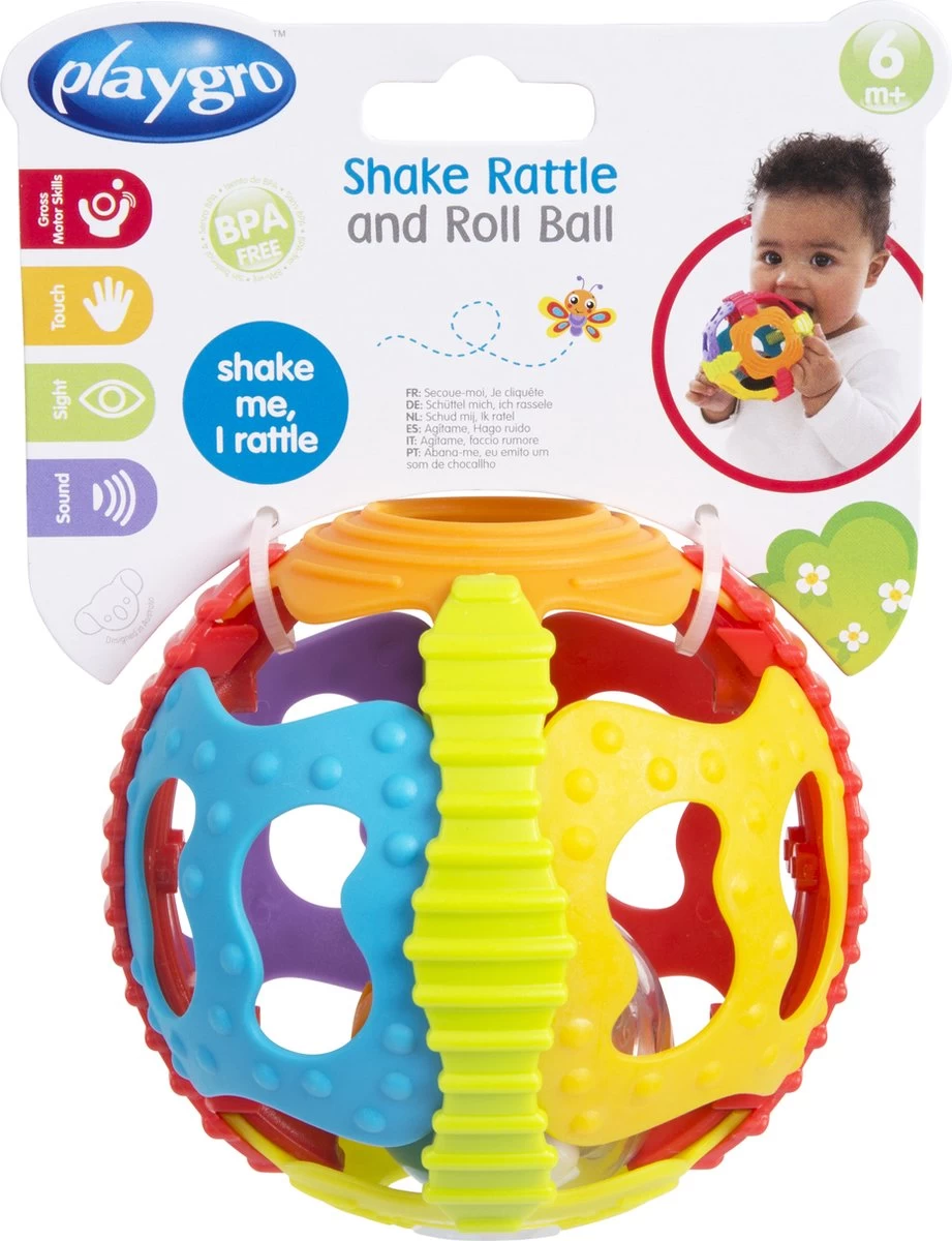 Playgro Shake Rattle And Roll Ball - Afbeelding 6