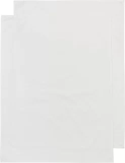 Meyco Uni Ledikant Laken - 2-pack - Offwhite - 100x150cm
