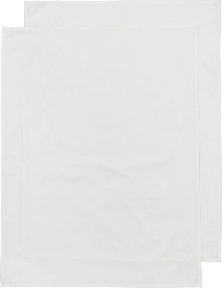 Meyco Uni Wieglaken - 2-pack - Offwhite - 75x100cm