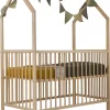Colorfull Home - Ledikant- Babybed - Basic - House - Naturel