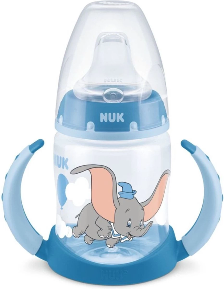 NUK | First Choice | Disney Baby | Disney Dumbo | Fles Om Te Leren Drinken | 150ml | 6-18maanden 6-18 Maanden - Afbeelding 2