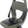 Qibbel 6+ Junior Fietsstoeltje Achter - Legergroen Met Zwart Kussentje