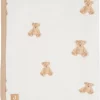 Jollein Baby Deken Ledikant Jersey 100x150cm - Teddy Bear