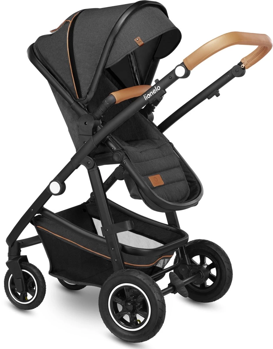 Lionelo Amber 3in1 - Kinderwagen - XXL SET - Incl. Autostoel - 0-22kg - Afbeelding 10