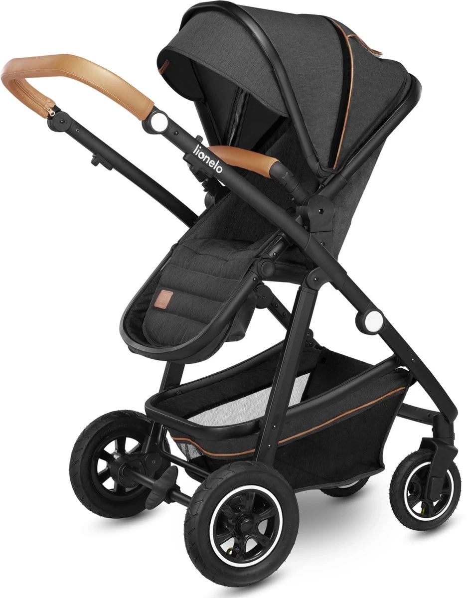 Lionelo Amber 3in1 - Kinderwagen - XXL SET - Incl. Autostoel - 0-22kg - Afbeelding 12