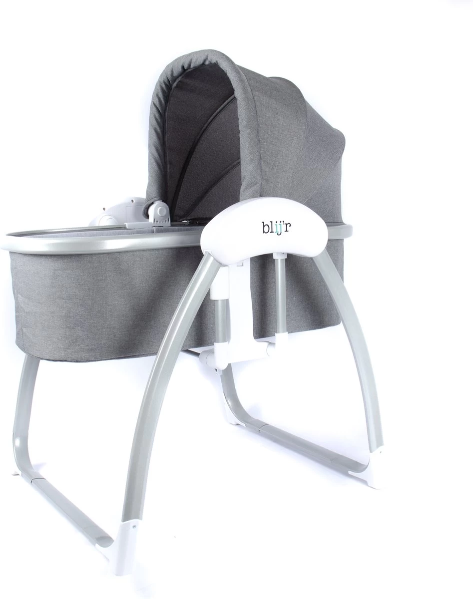 Blij'r Multifunctioneel Baby Bedje Noah Met Automatische Wiegfunctie
