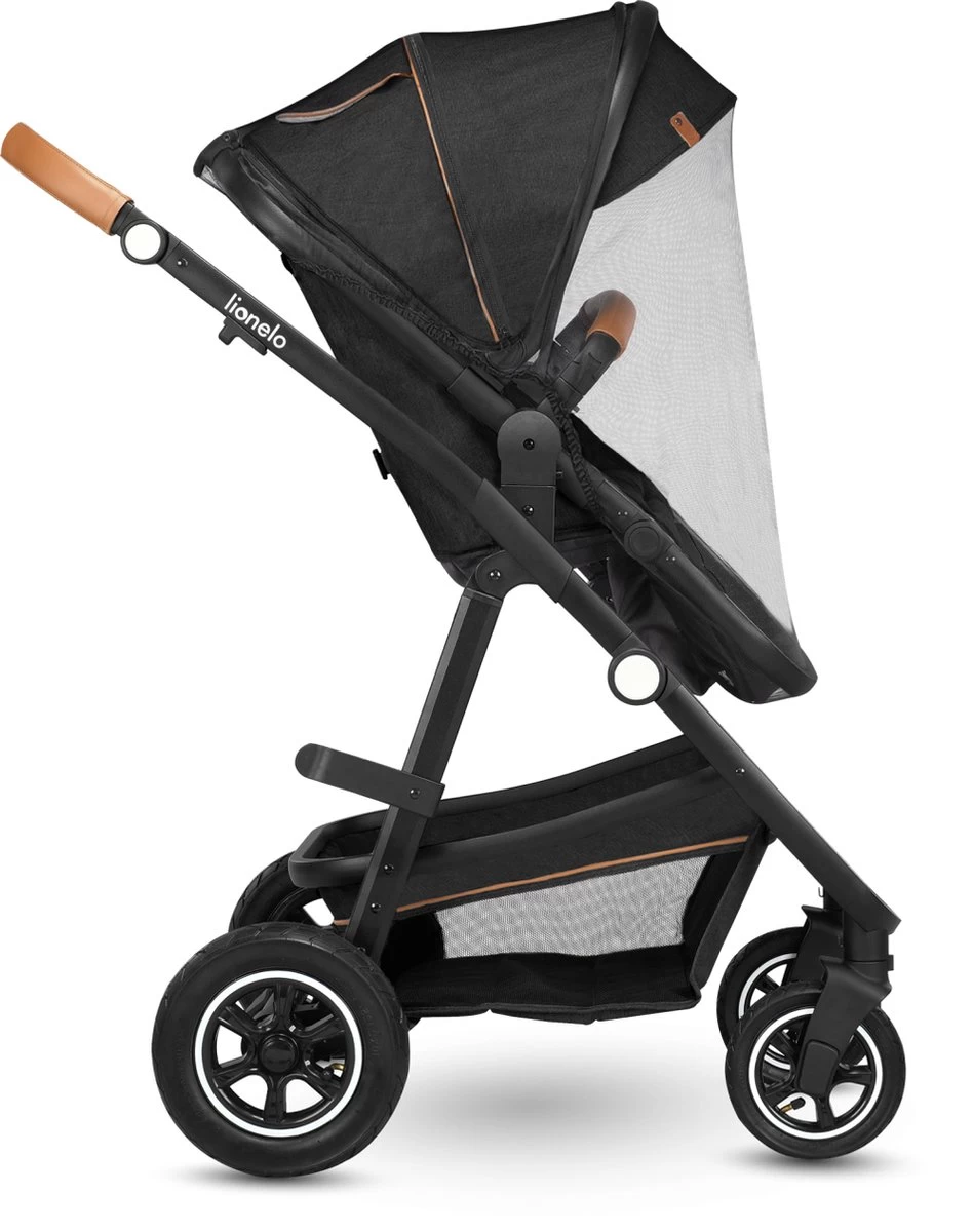 Lionelo Amber 3in1 - Kinderwagen - XXL SET - Incl. Autostoel - 0-22kg - Afbeelding 16
