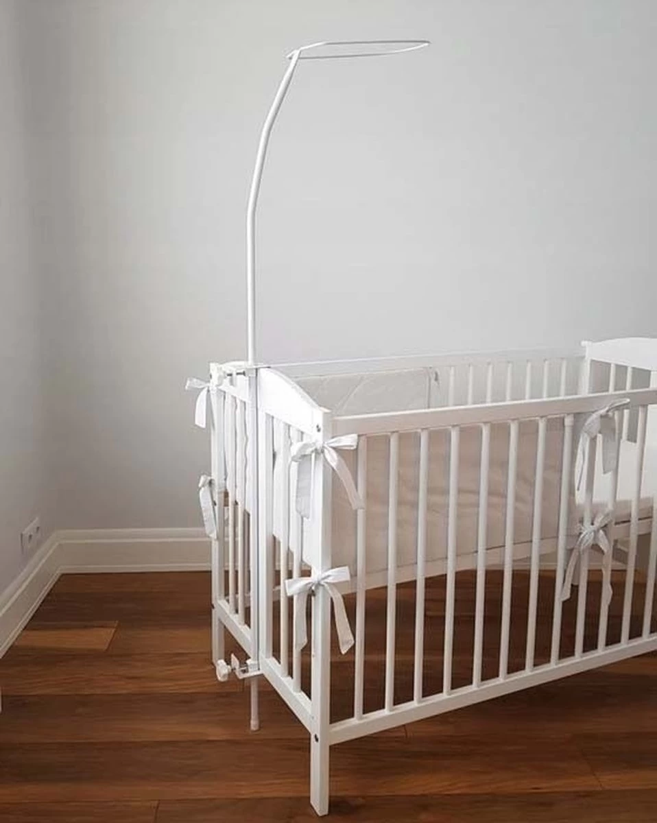 Jollein Sluier Vintage Leaf Green (incl Sluierstang) - Afbeelding 7