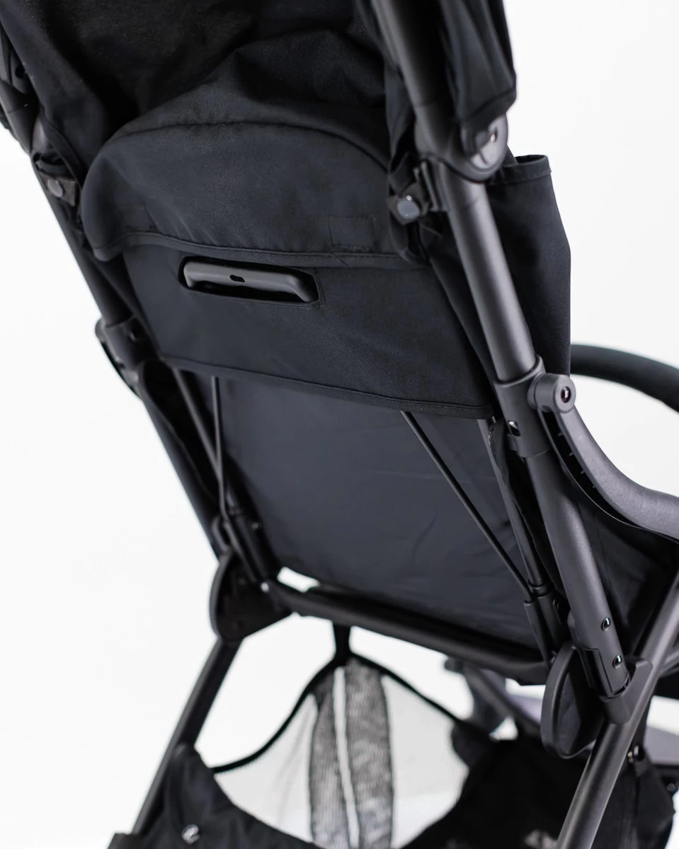 Hamilton By Yoop S1 Plus Buggy Met Monteerbare Premium Wieg – Nieuwer En Hoger 2023 Model - Stroller Met One Hand Folding Technologie – Zwart/Antraciet - Licht, Verstelbaar, Wendbaar - Geschikt Van 0 Maanden Tot 4 Jaar - Afbeelding 7