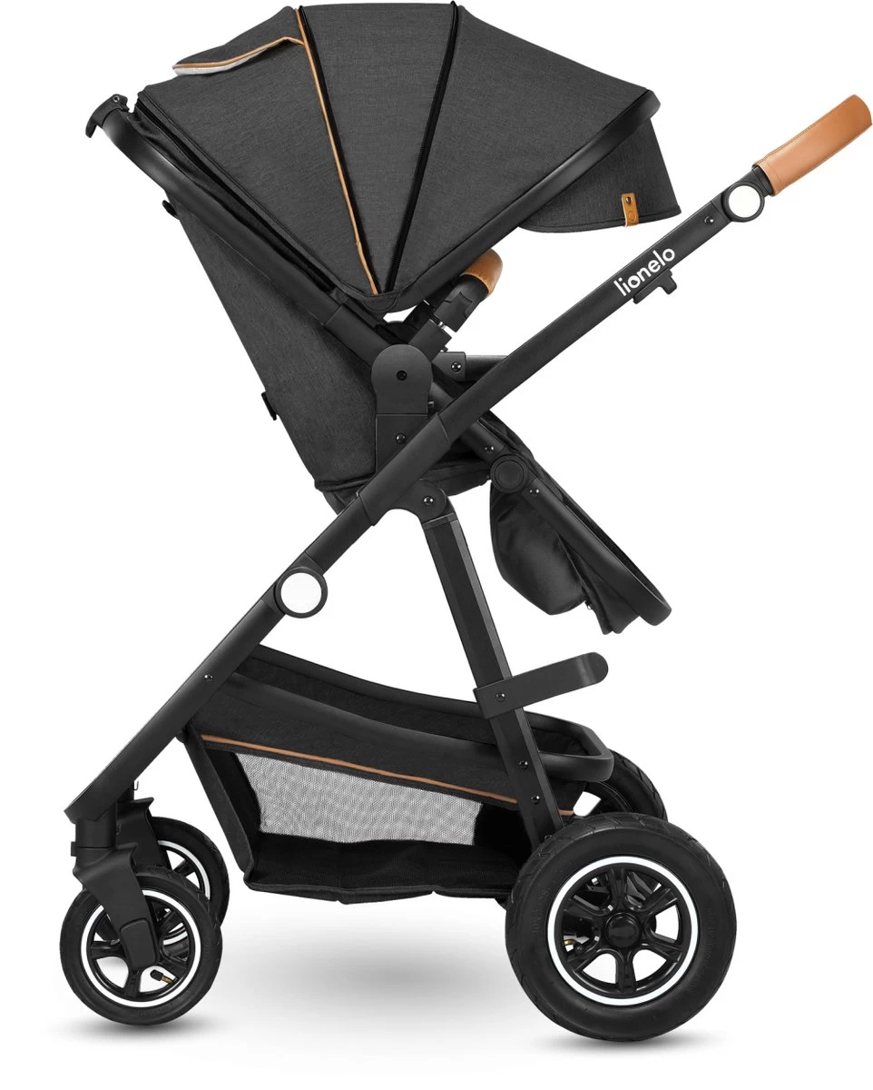 Lionelo Amber 3in1 - Kinderwagen - XXL SET - Incl. Autostoel - 0-22kg - Afbeelding 17