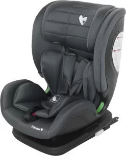 Prénatal Eclips Autostoel Groep 1/2/3 I-Size – Kinderzitje Auto Isofix – 9-36 Kg - Grijs Zwart