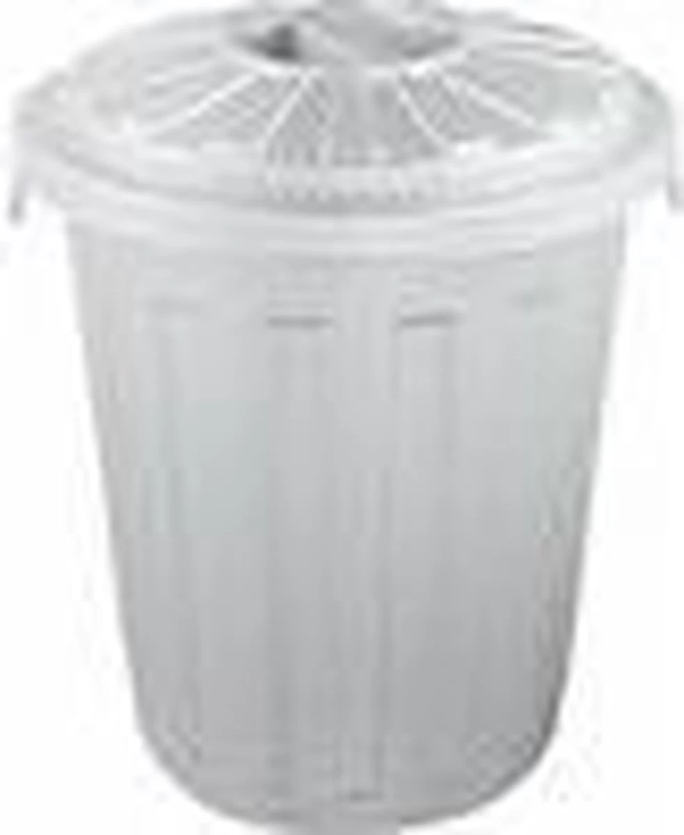 AFVALBAK ROND M/D MAXI BIN 36X42 - 23 L GRIJS OK KEEEPER 10213 - Afbeelding 8