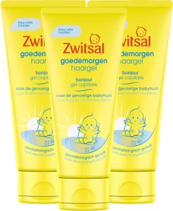 Zwitsal - Goedemorgen Haargel - 3 X 100 Ml - Voordeelverpakking