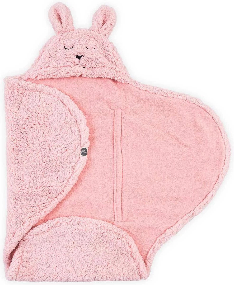 Jollein Wikkeldeken Bunny 100x105cm - Storm Grey - Afbeelding 17